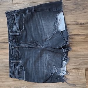 Old Navy Balck Denim Shorts Size 4